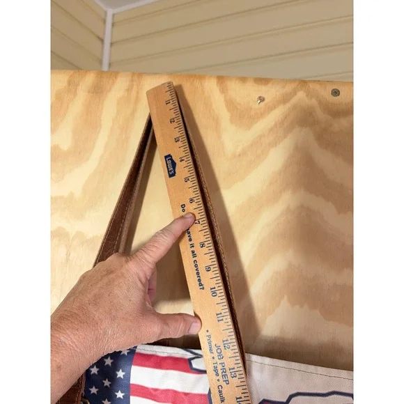 Myra Bag Freedom Forever 2017 USA CanvasHair Tote Large July 4th Americana - Picture 7 of 10